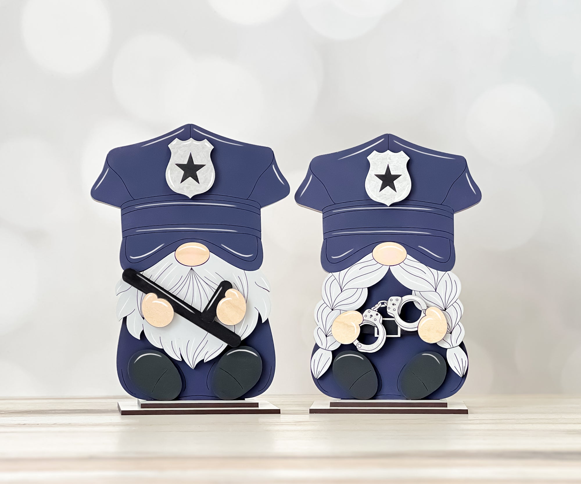 Stand Up Police Gnomes