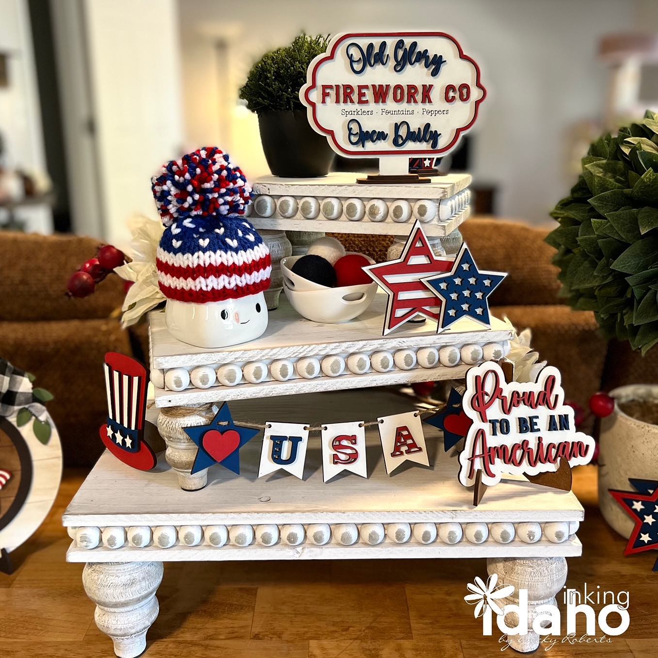 4th of July 2022 Tier Tray