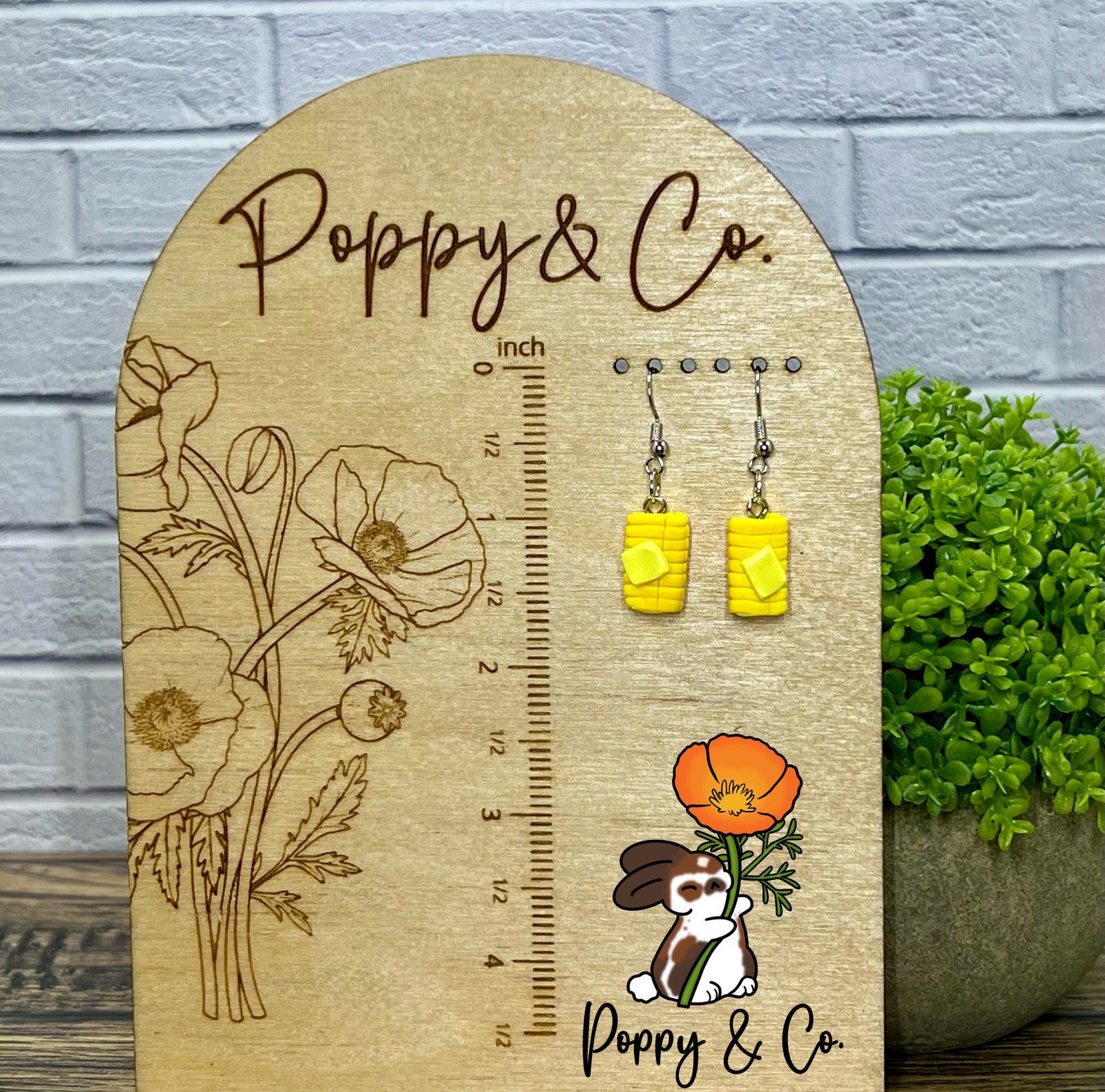 Corn Earrings