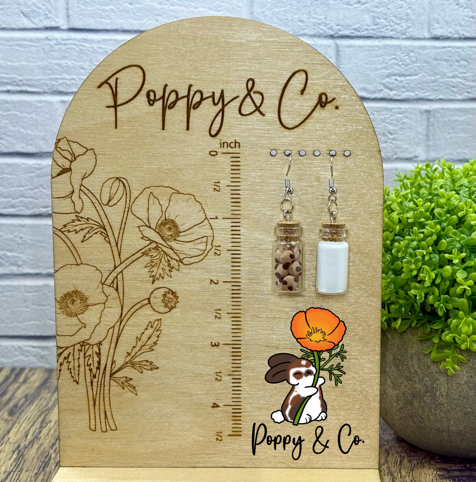 Milk and Cookies Earrings