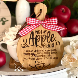 Apple Cider Cutting Board