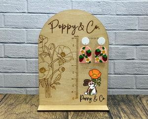 Strawberries & Flowers Earrings