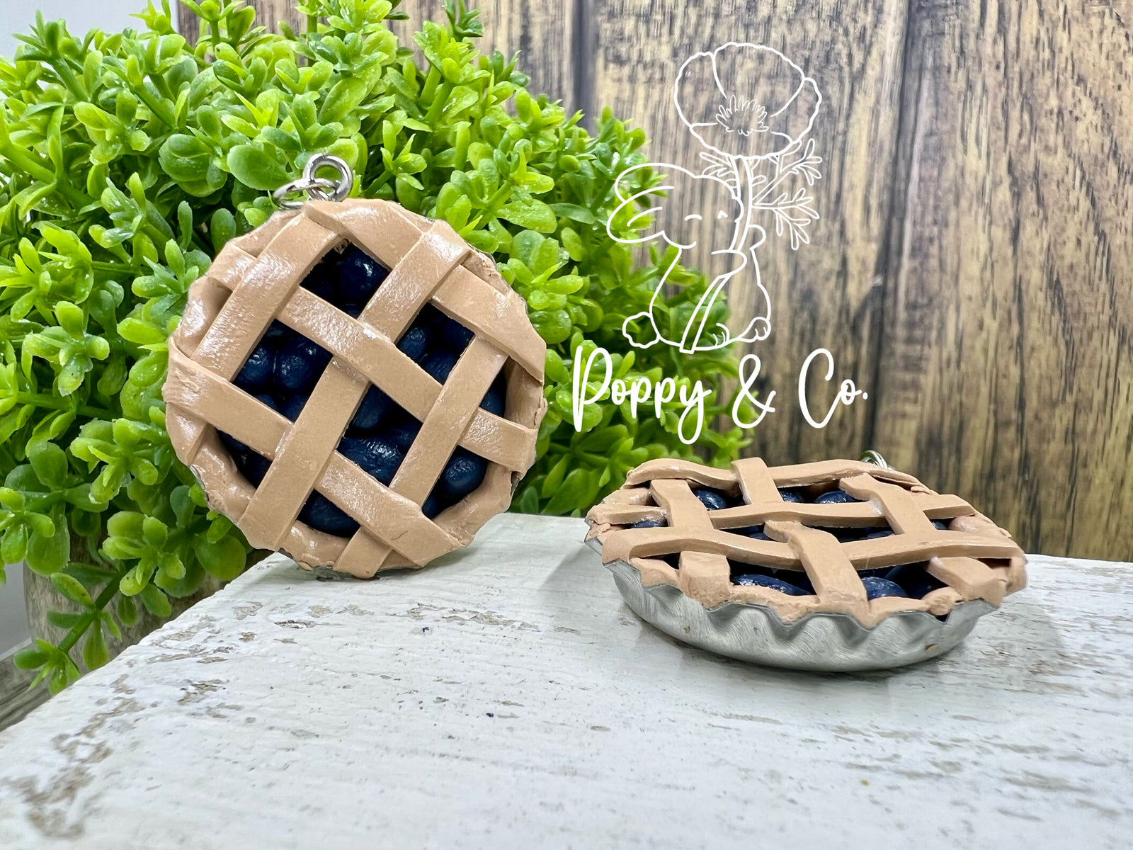 Blueberry Pie Earrings