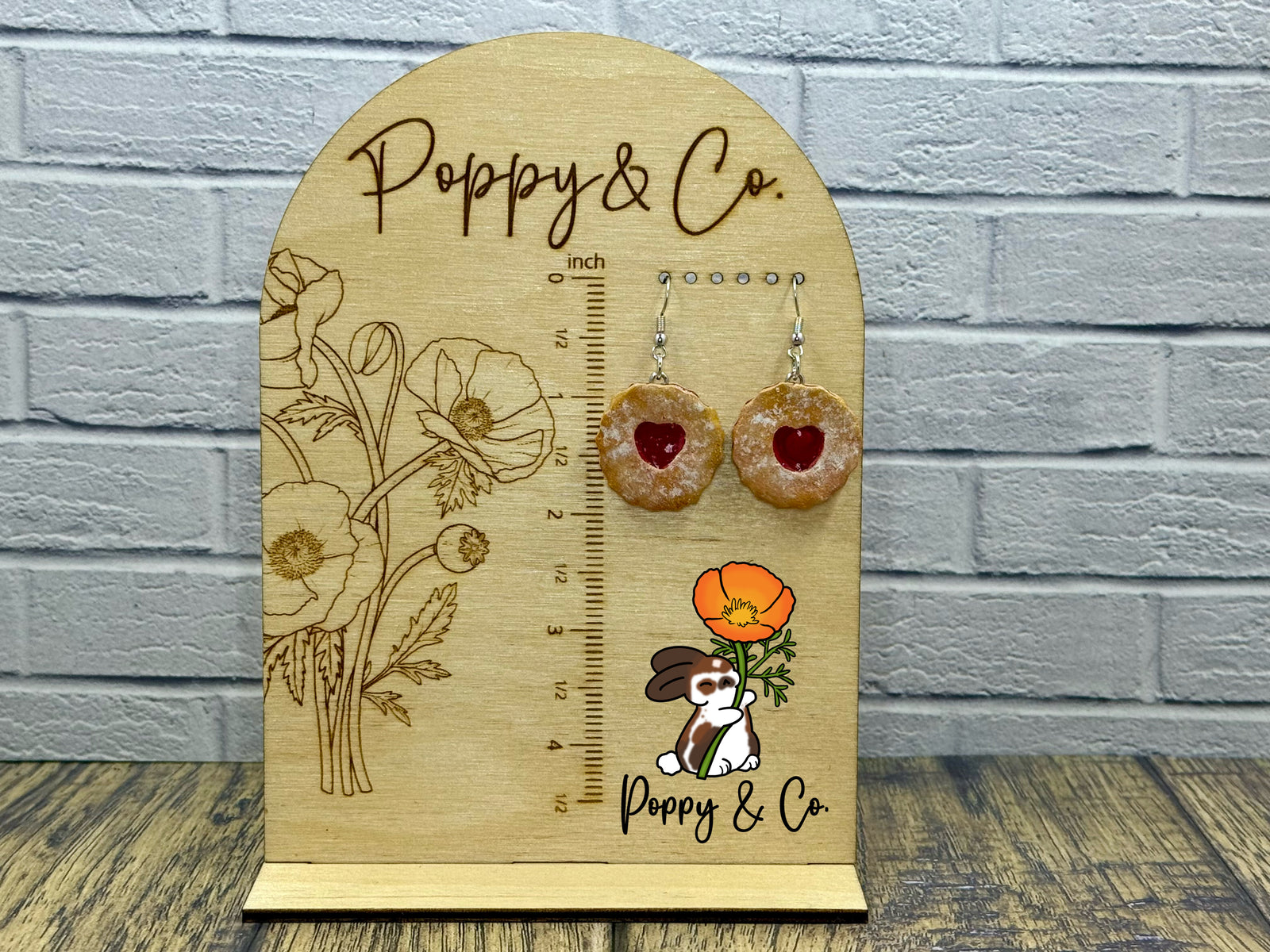 Linzer Cookie Earrings