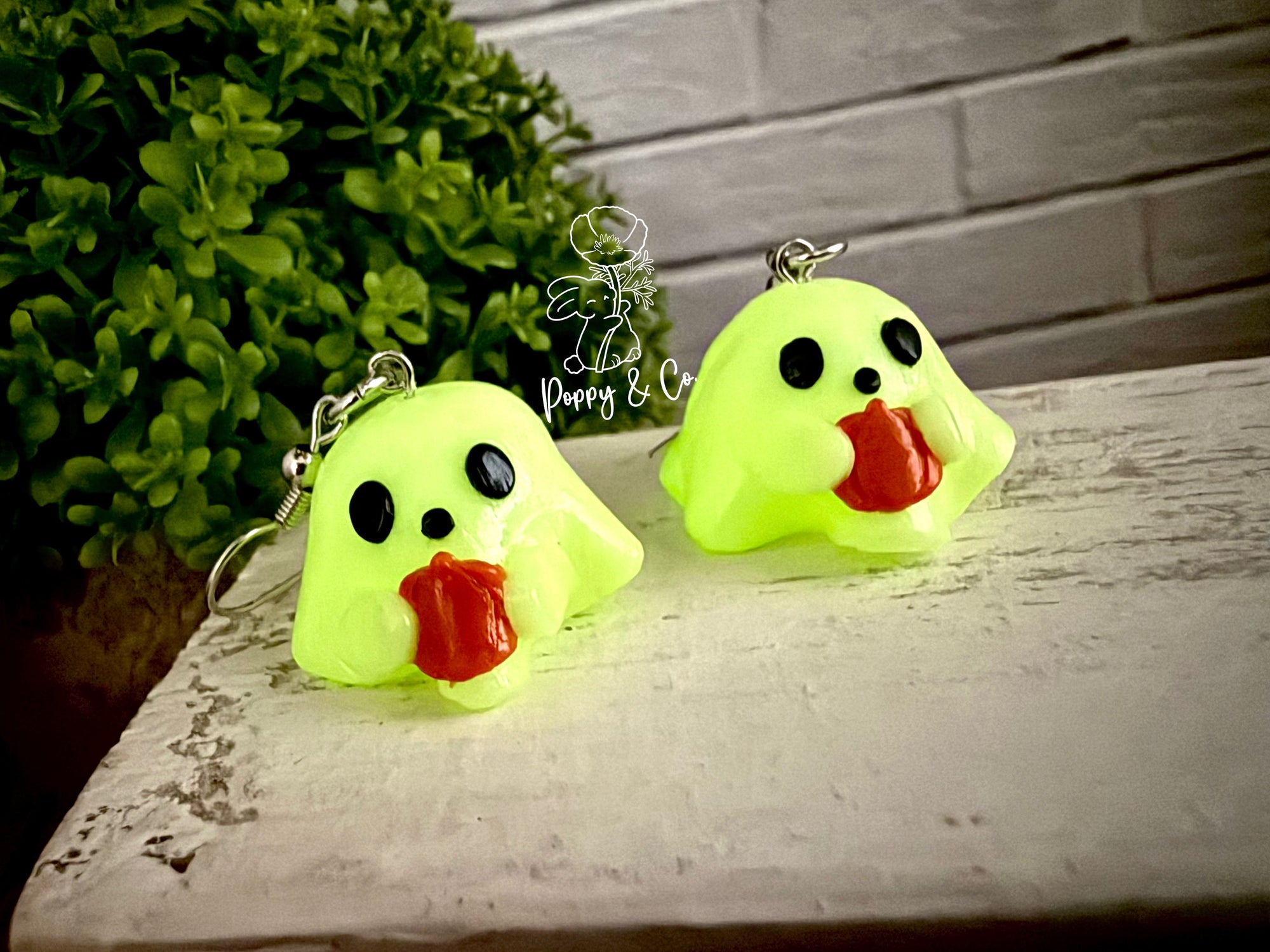 Ghost Earrings (Glow in the Dark)