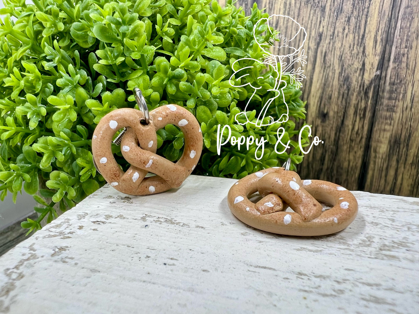 Pretzel Earrings