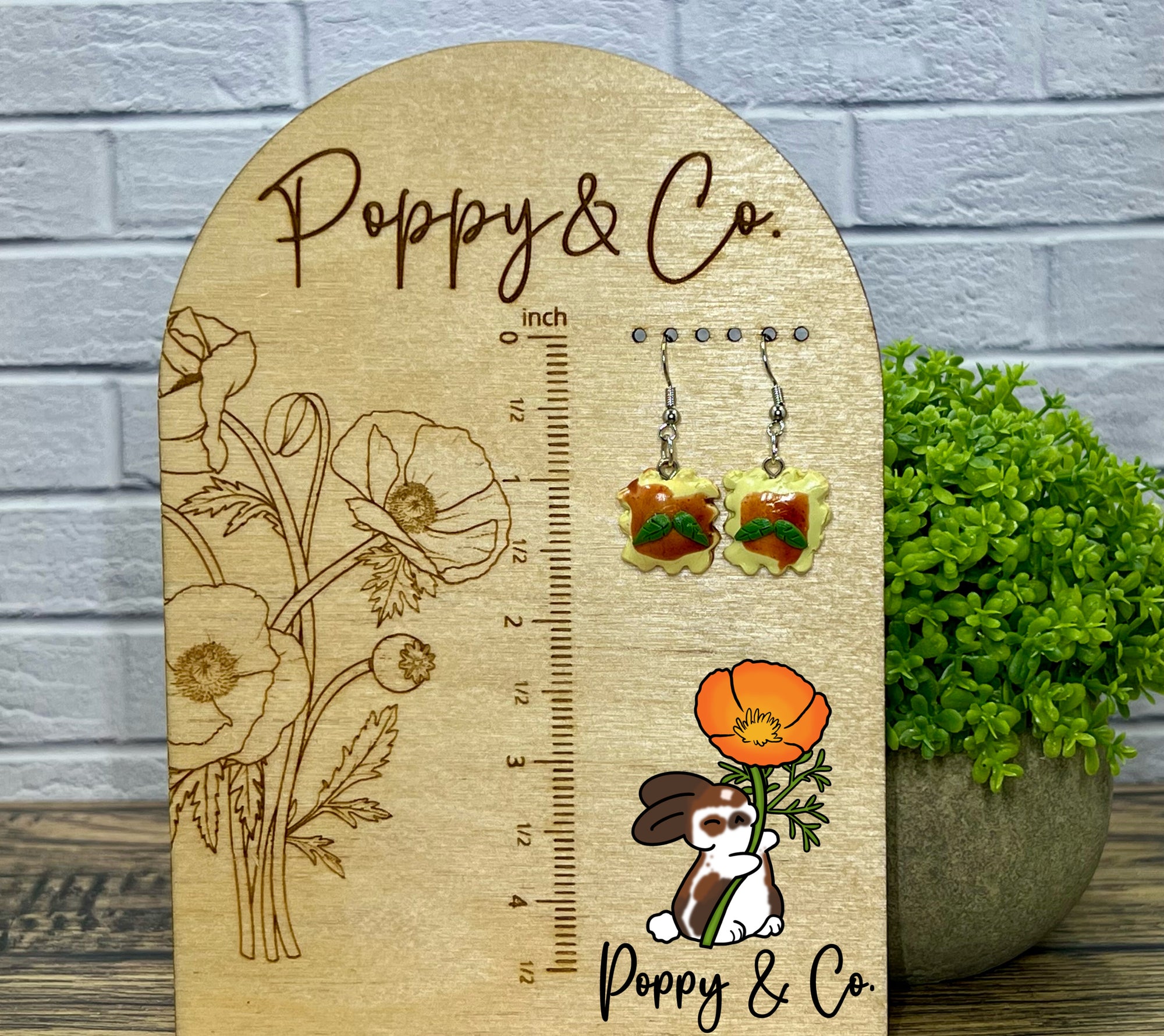 Ravioli Earrings