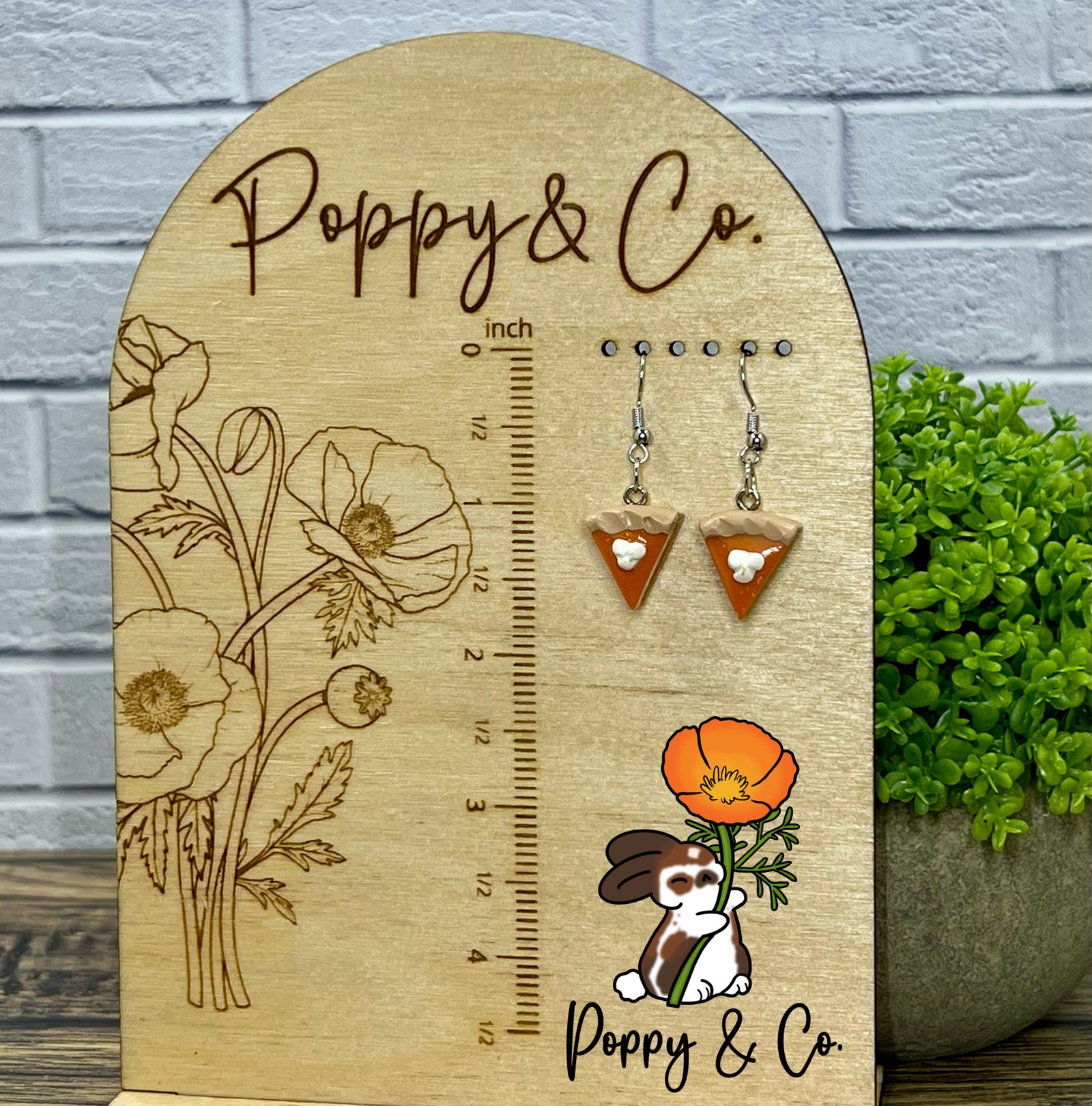 Pumpkin Pie Earrings