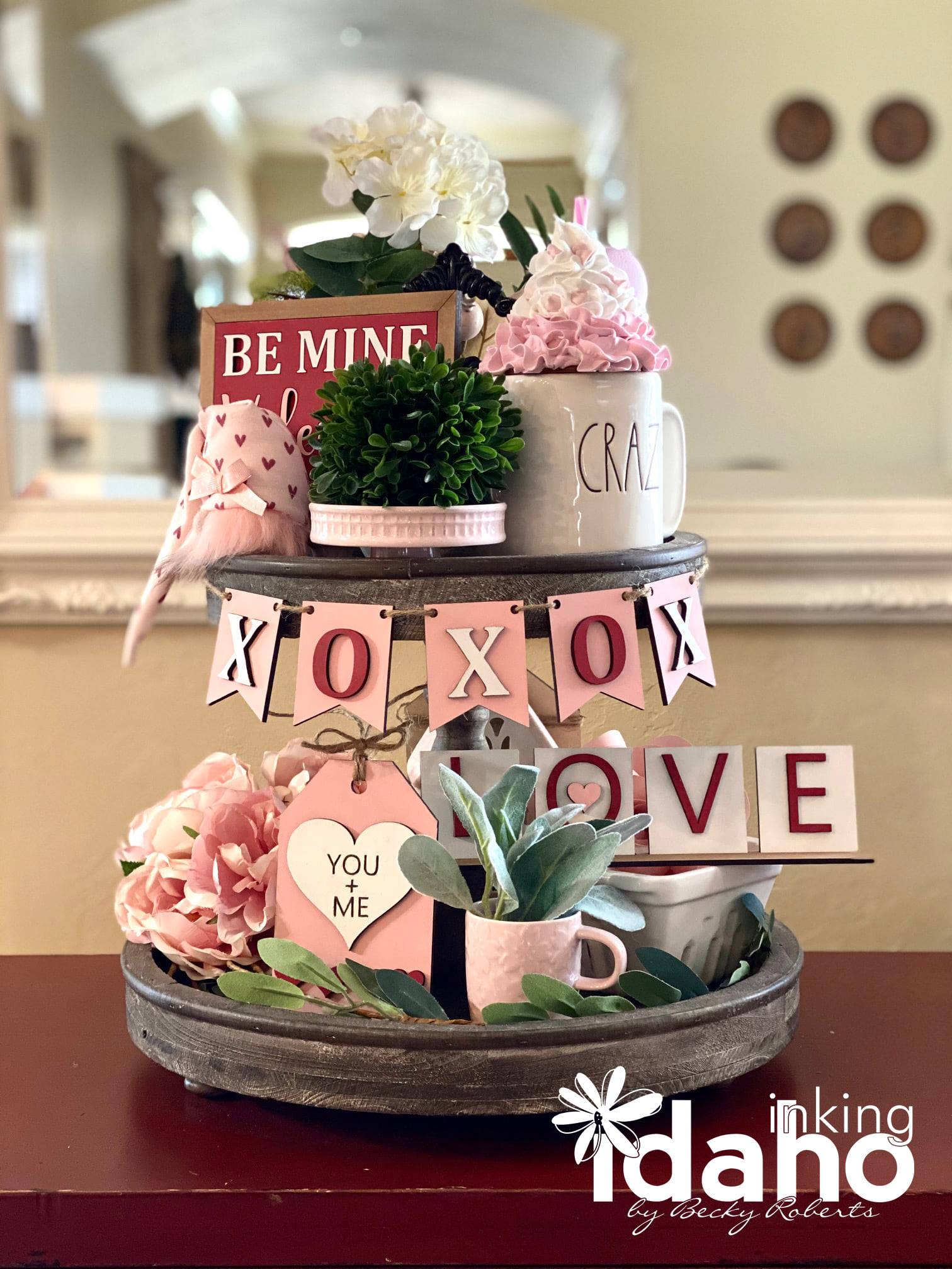 Valentine 2021 Tier Tray