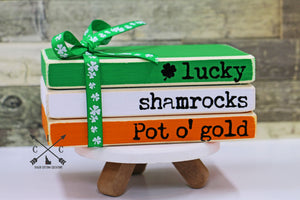 St. Patrick's Day Faux Books