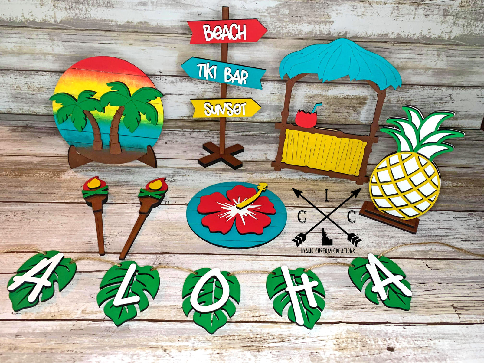 Tropical 2021 Tier Tray