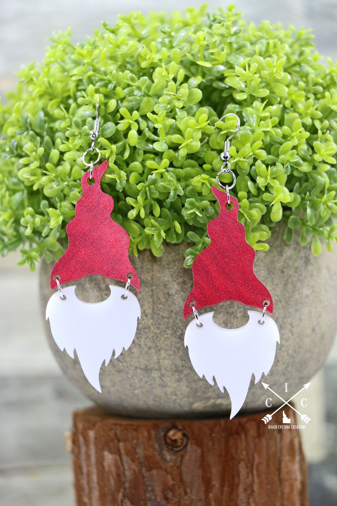 Christmas Gnome Earrings