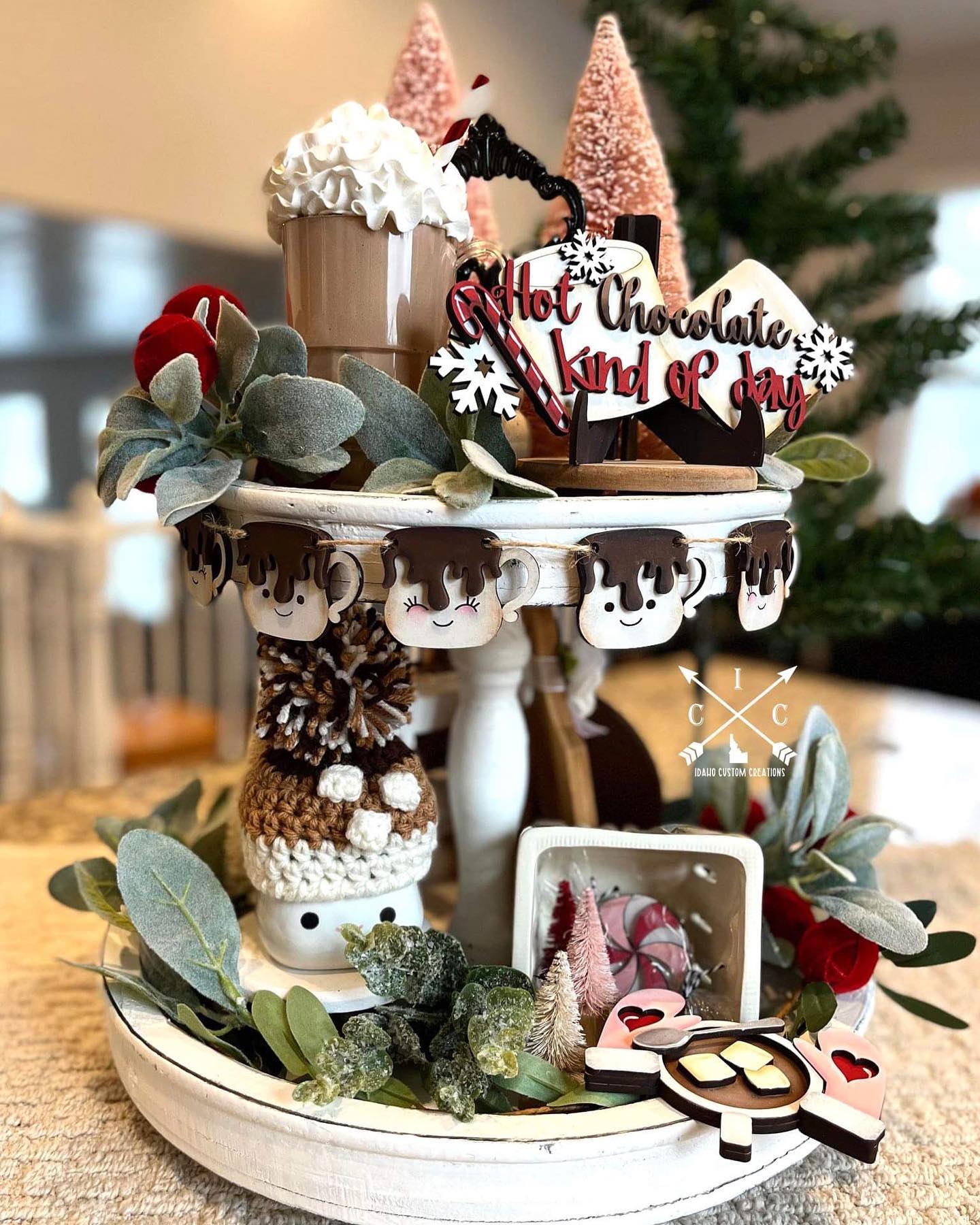 Hot Cocoa 2021 Tier Tray