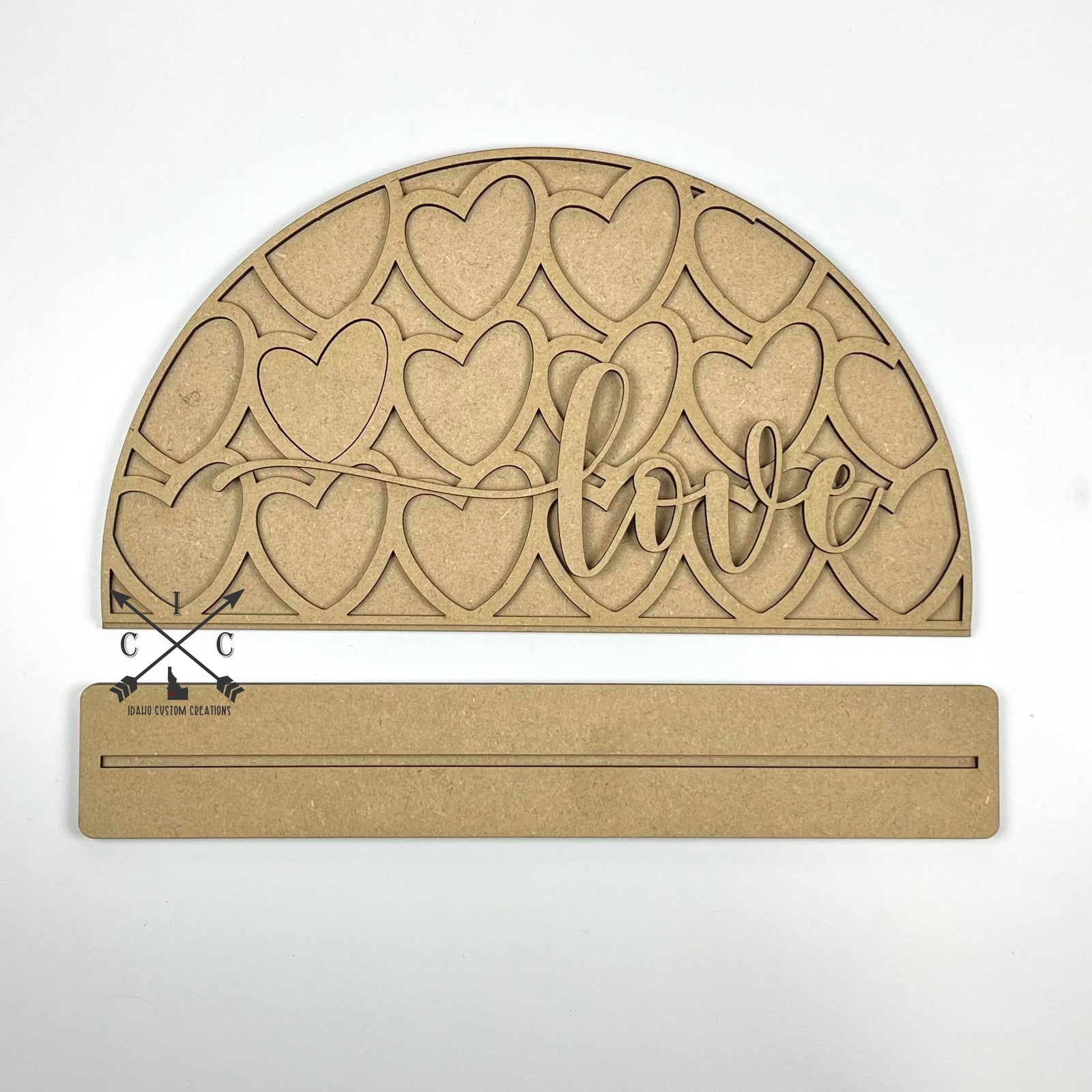 Love Sign with Stand