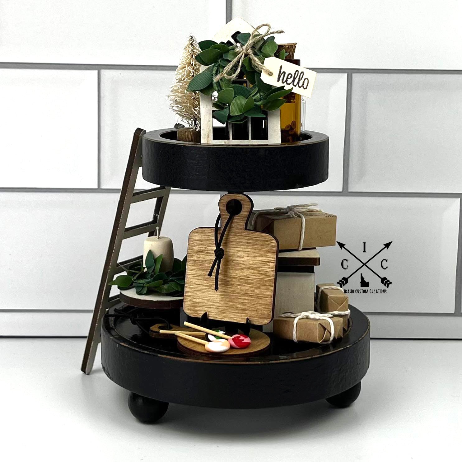 Tier Tray Risers & Stands - IDAHO CUSTOM CREATIONS