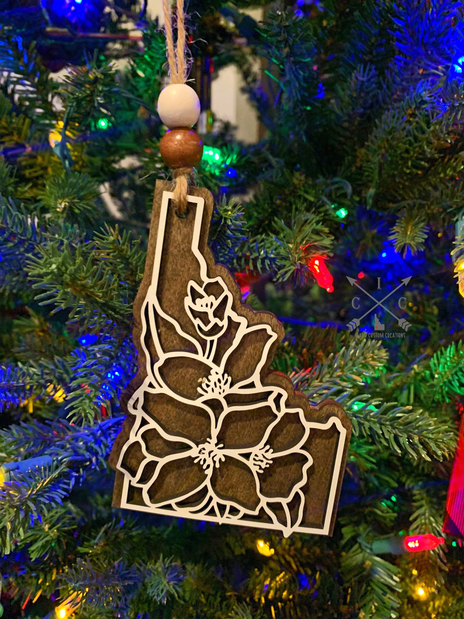 Idaho Syringa Ornament