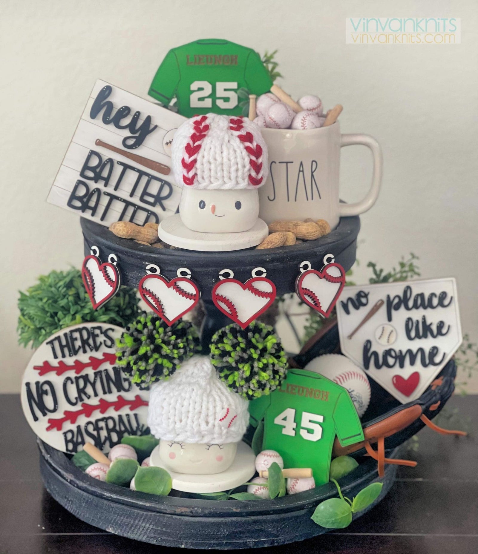 Baseball Tier Tray