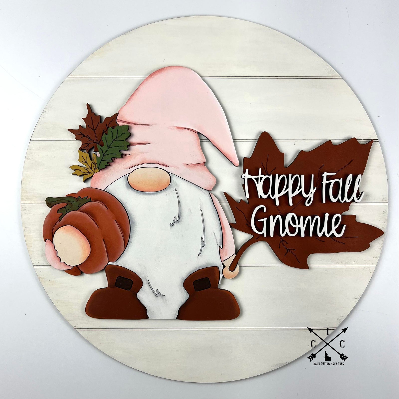 Happy Fall Gnomie Sign