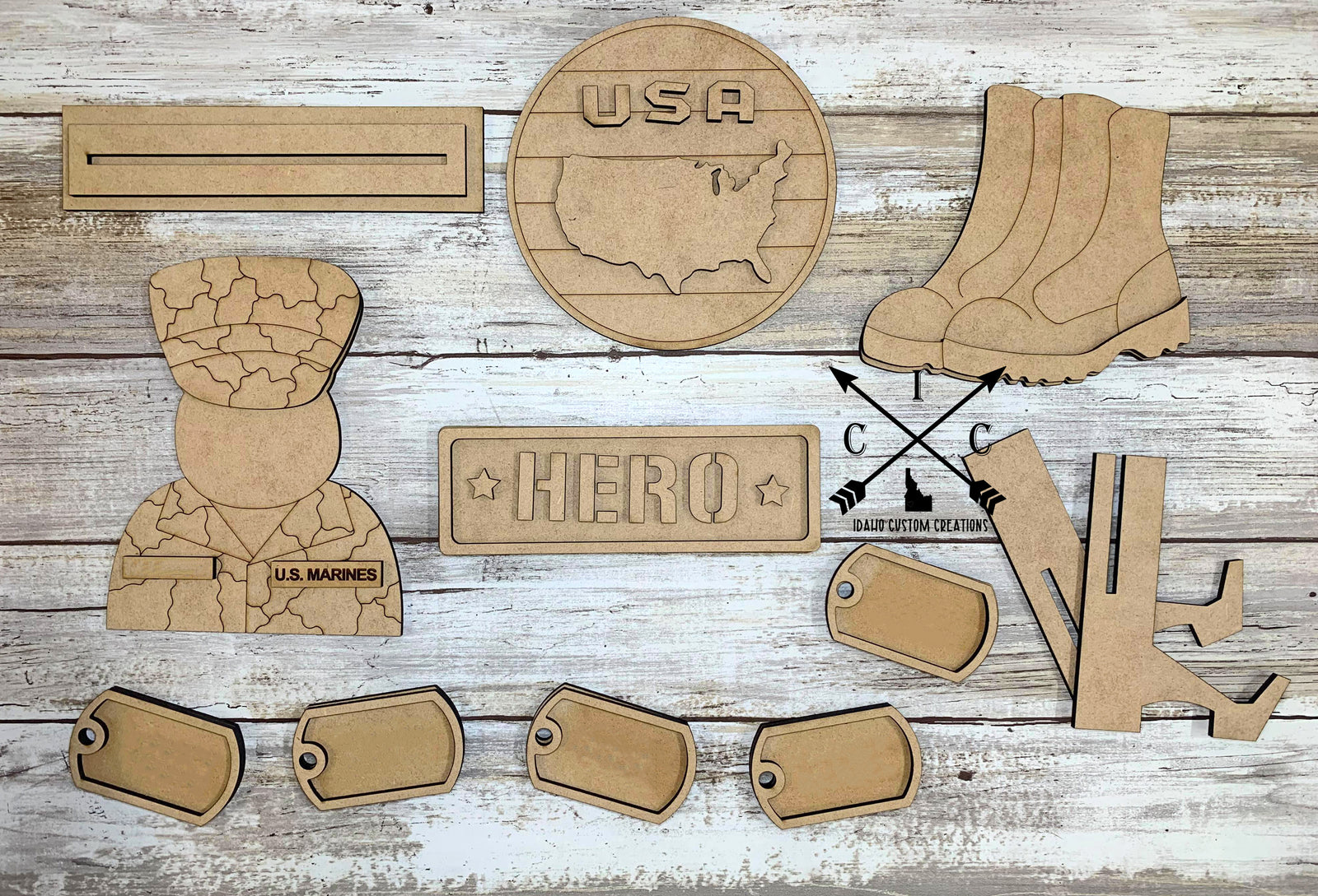 Military - Marines Tier Tray