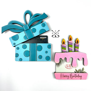 Birthday Gift Card Holders