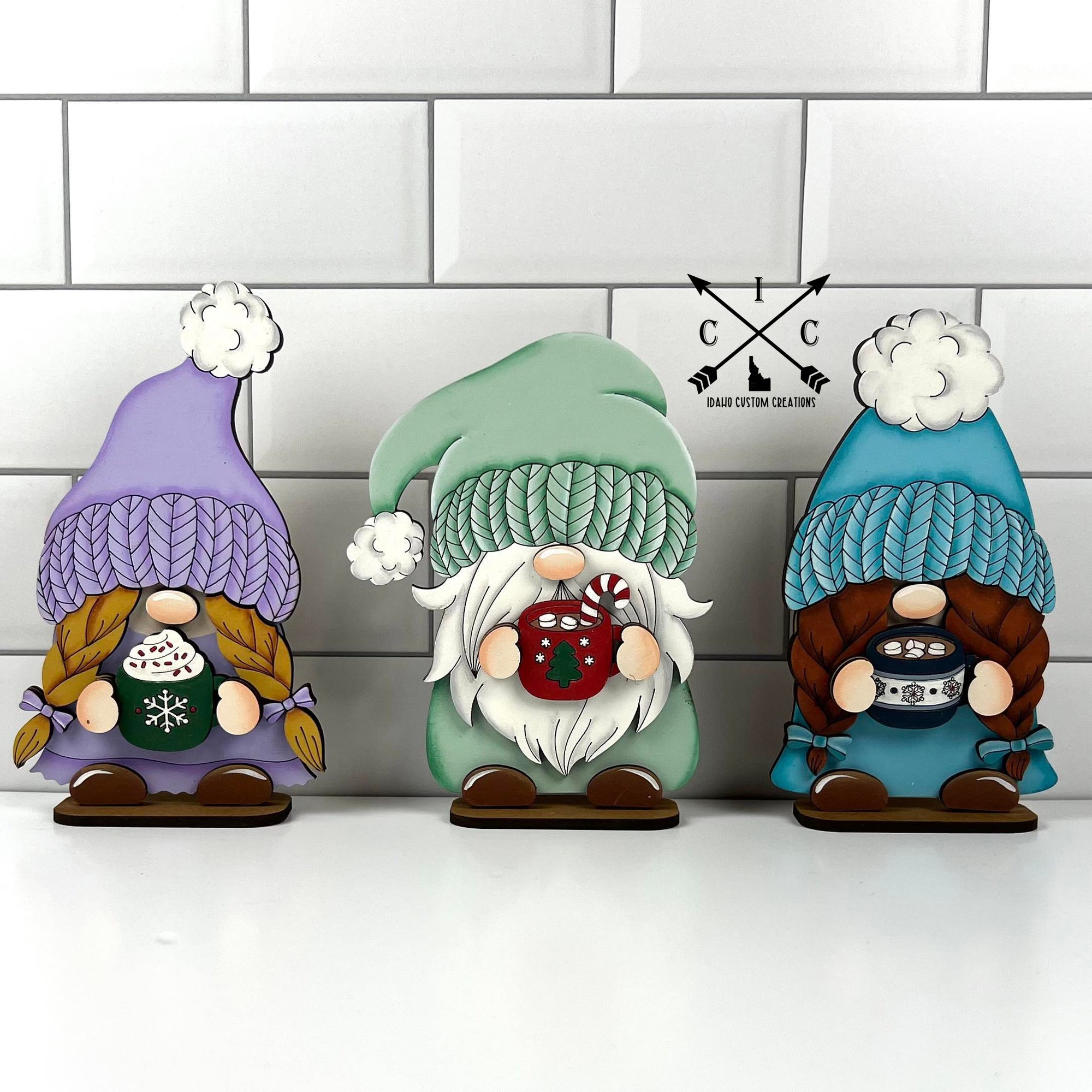 Stand Up Winter Gnomes