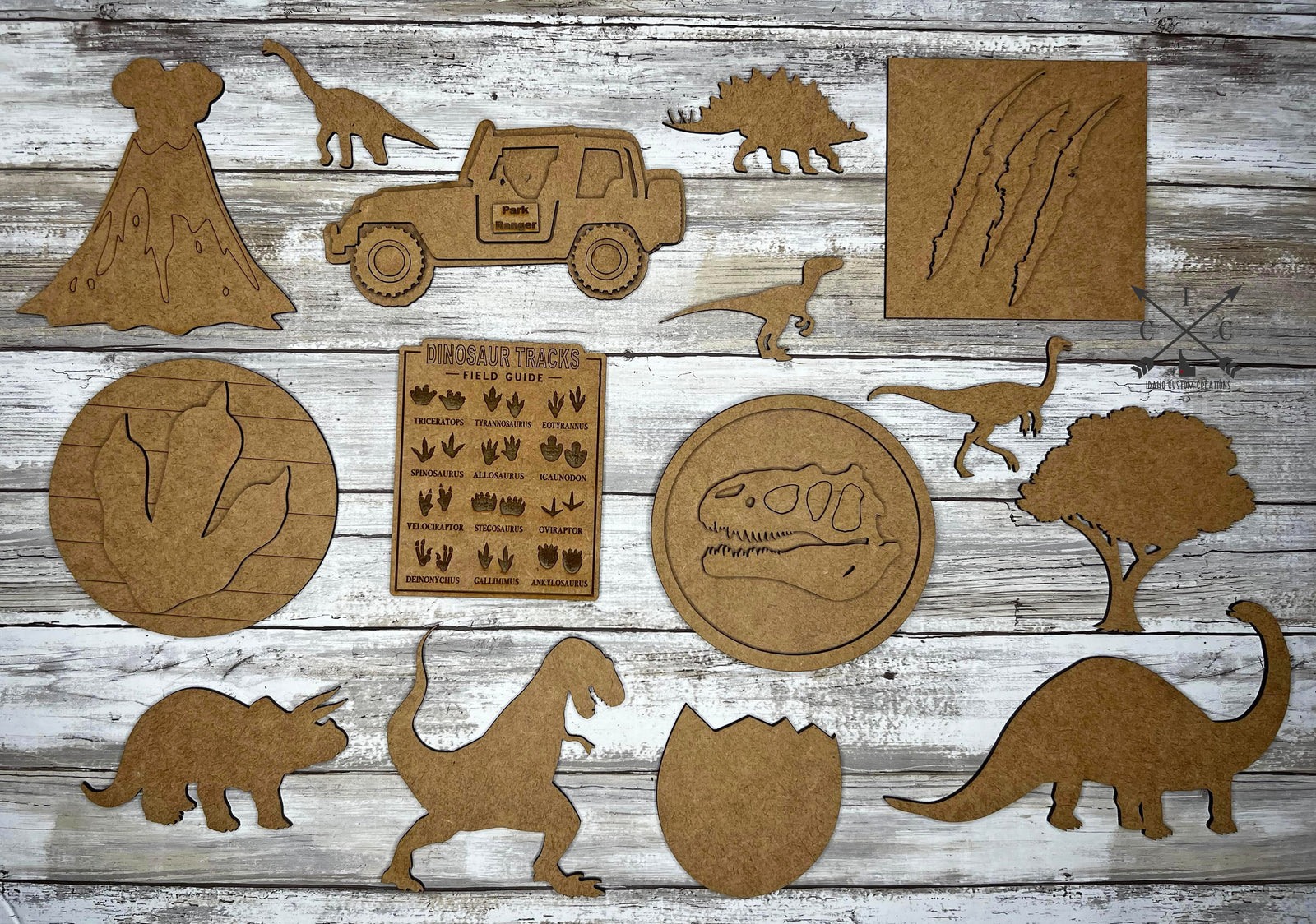 Dinosaur Tier Tray