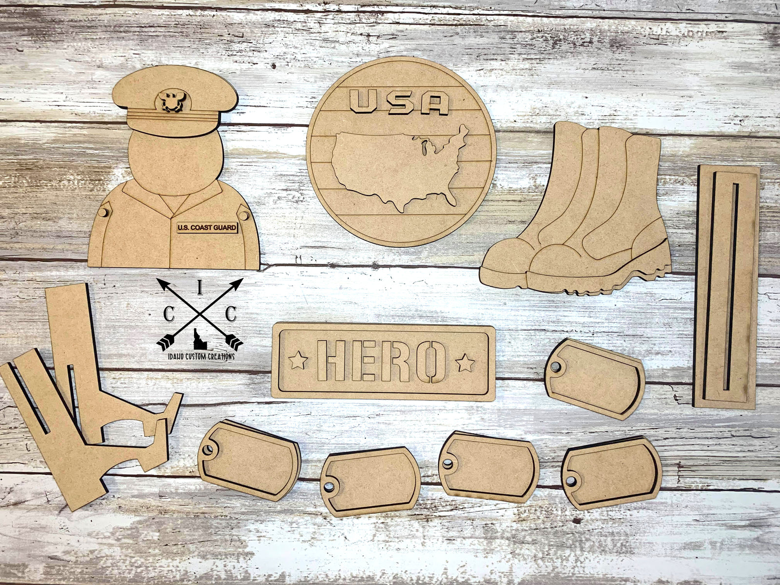 Military - Coast Guard Tier Tray