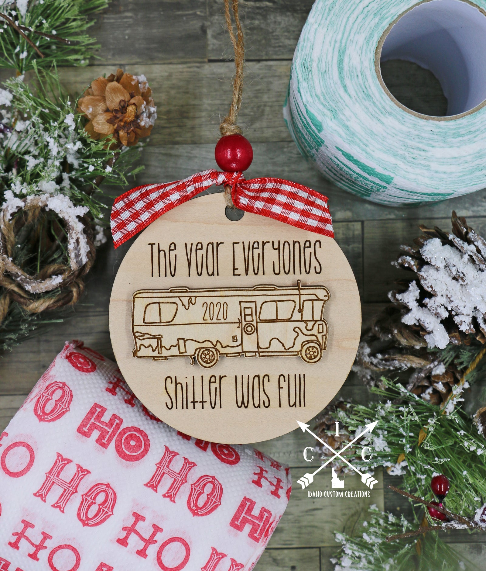 Year Everyones Shi**** Was Full Ornament