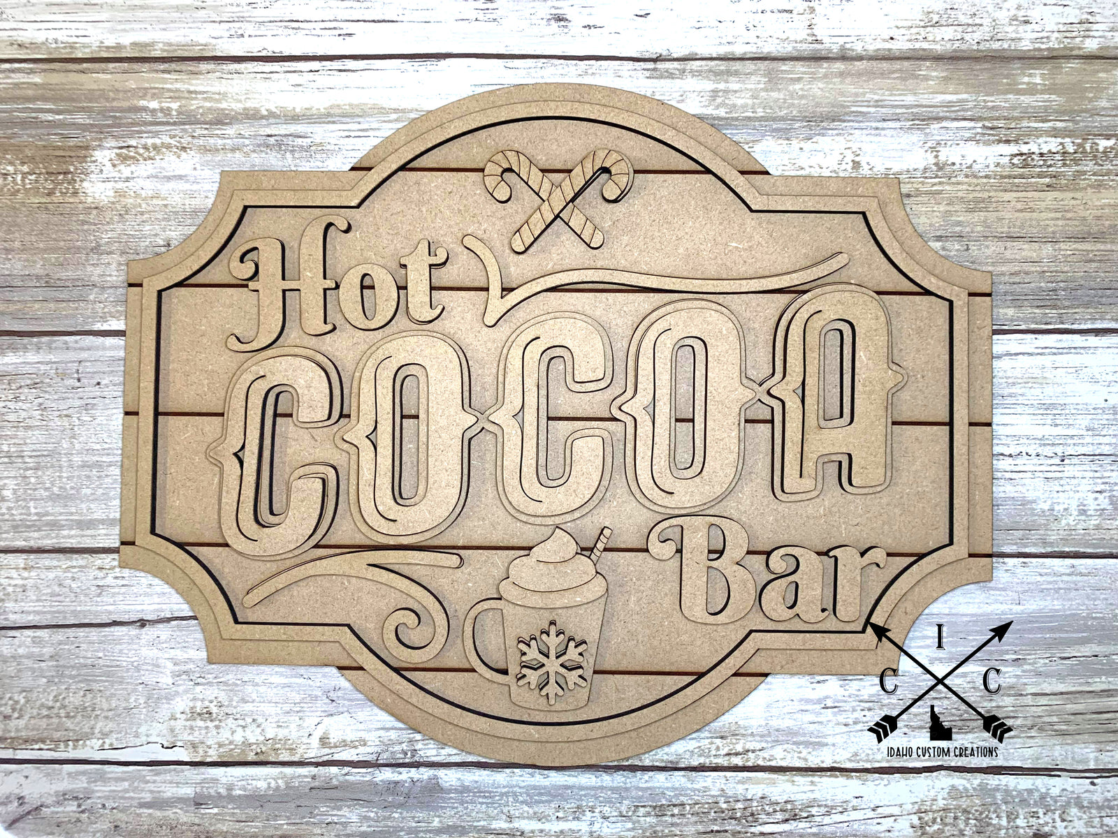 Hot Cocoa Bar Sign