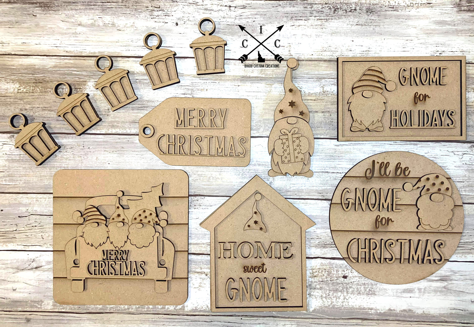 Christmas Gnome Tier Tray