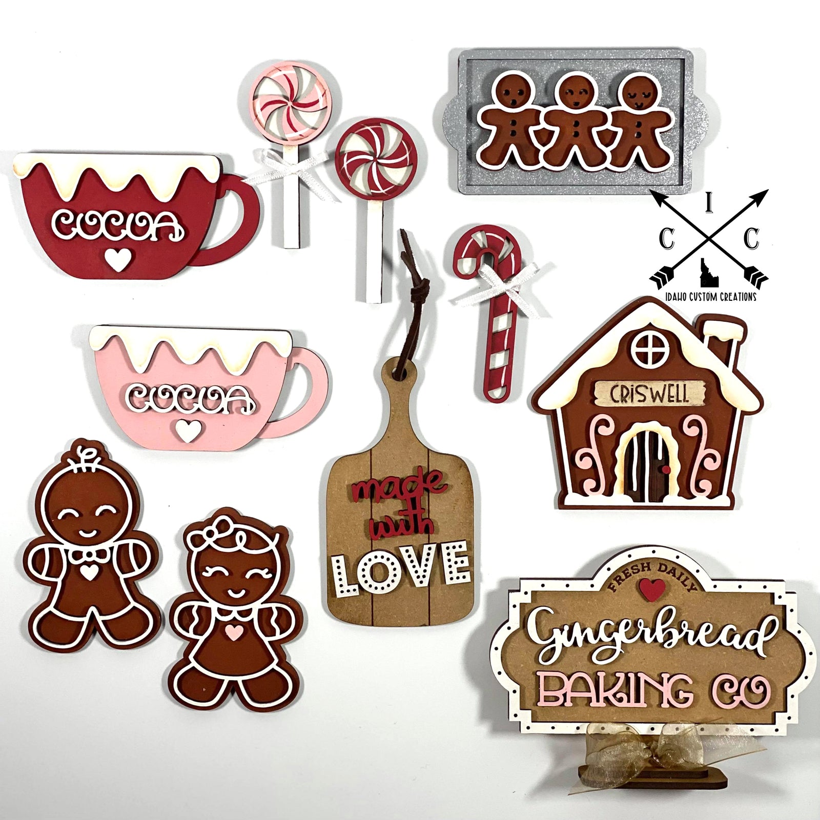 Gingerbread Tier Tray