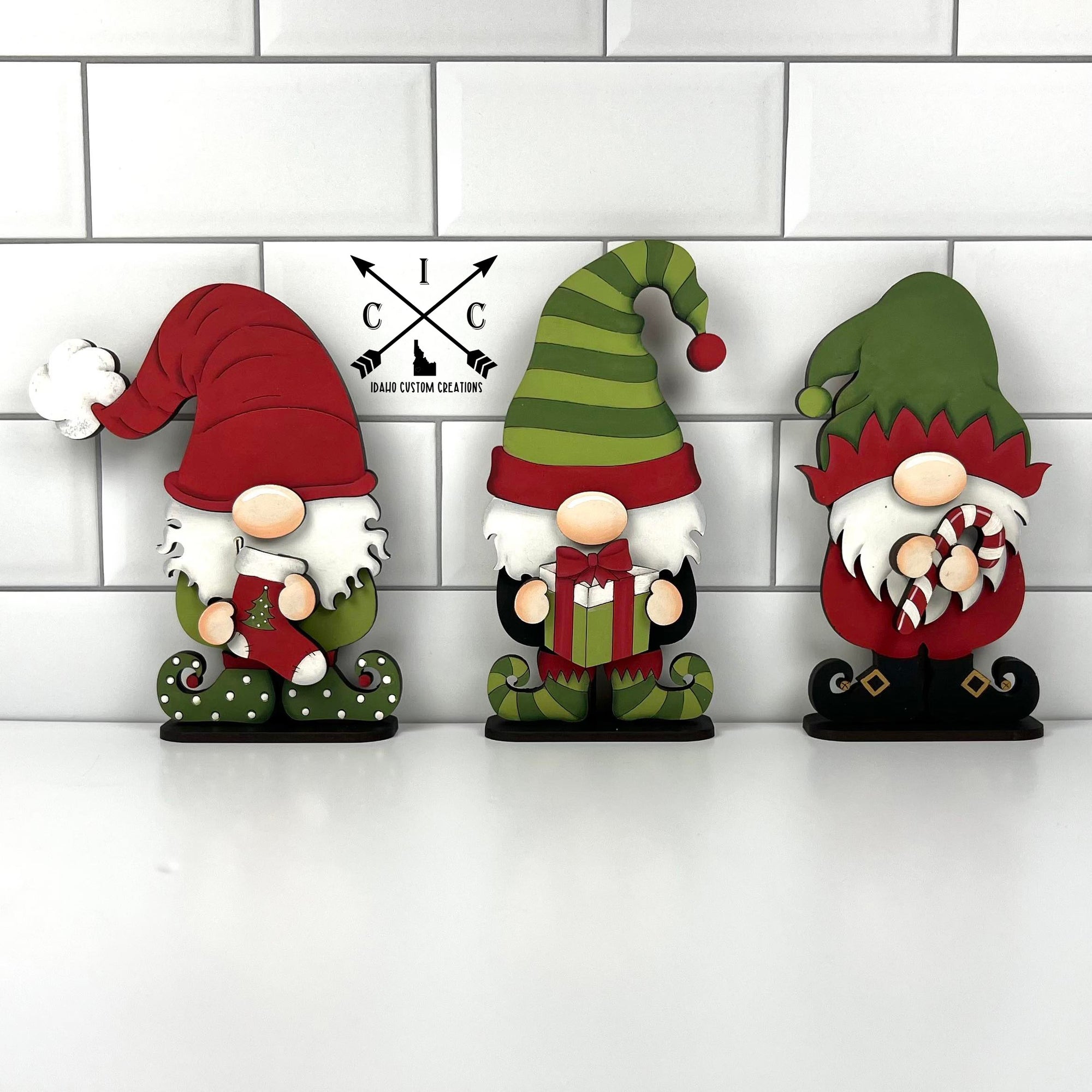 Elf Stand Up Gnomes
